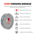 Rodent Anti-Chew Deterrent Tape – Replacement for Honda Rodent Tape OEM 4019-2317 Japanese-Engineered Capsicum-Infused Barrier for Automotive, Marine, Industrial Wire Harness Protection 3/4 in x 65 ft