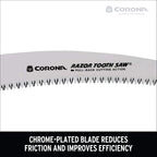 Corona RS 7245 Razor Tooth Folding Saw, 7-Inch Curved Blade, Steel