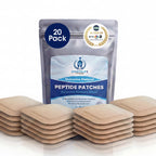 Peptide Recovery Patch - Transdermal Wellness Patch for Muscle & Joint Recovery - Wearable Fitness Recovery Support (20 Pack)