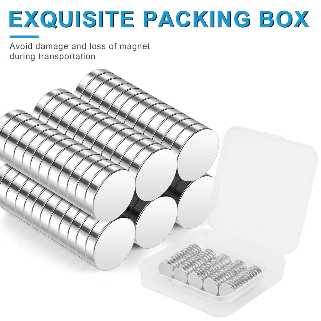 BEST CHOICE MAGNETS Small Magnets, 30 Pack Refrigerator Magnets 12x3mm