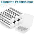 BEST CHOICE MAGNETS Small Magnets, 30 Pack Refrigerator Magnets 12x3mm