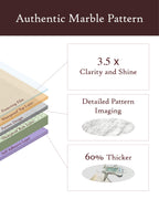 Very Berry Sticker Marble Contact Paper (White, 24" x 78", 1 Pack) Premium Peel and Stick Wallpaper for Countertop, Bathroom Vanities & Cabinets, Renter Friendly, Waterproof Vinyl