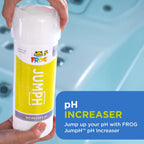 FROG JumpH pH Increaser for Hot Tubs and Swim Spas - 2 lb Bottle with TruDose Measuring Cap for Easy Maintenance & Balancing - 2 Pack