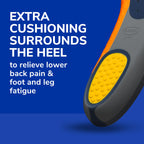 Dr. Scholl's Heavy Duty Support Insole Orthotics, Big & Tall, 200lbs+, Wide Feet, Shock Absorbing, Arch Support, Distributes Pressure, Trim to Fit Inserts, Work Boots & Shoes, Men Size 8-14, 2 Pairs