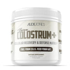 Alex Jones Naturals Bovine Colostrum Powder 20% IgG with IgM & IGA – Gut Health & Immune Support Supplement with Lactoferrin & Marshmallow Root – Non-GMO, GMP Certified, Made in USA – 30 Servings