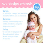 JC Toys 20-inch La Baby Soft Body Doll | Washable | Gift Set includes Magic Milk Bottle & Pacifier | Removable Pink Outfit | Perfect for Toddlers and Kids Ages 2+