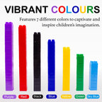 Dimple Building Blocks for Toddler (300 Pcs) Stacking Toys & Puzzle Games for Learning and STEM Fun Montessori Toys, Educational Baby Blocks Age 3+ Toddler Boy & Girl Birthday for Kids