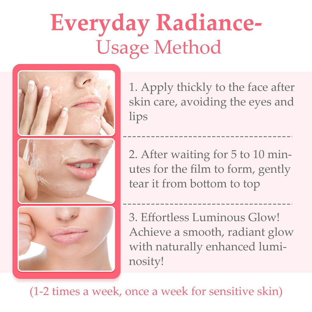 UFNA Collagen Face Mask - Overnight Wrapping Mask - Facial Firming, Elasticity & Hydration - Hydrolyzed Sodium + Panthenol +Niacinamide for Reduce Dullness & Promote Smoother Skin Texture - 75ml