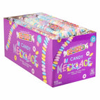 Smarties Candy Necklace - Bulk Candy Individually Wrapped - Gluten Free & Vegan, Fruit Flavored, Hard Candy on Stretch String - Perfect Party Favors, Birthdays & Halloween Hard Candy Box - 24 Count