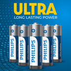 PHILIPS AA Batteries 36 Pack | 1.5v Ultra Alkaline Double A Battery | 132% More Power Then Industry Standard | Long-Lasting | 10-Year Shelf Life | Ideal for Indoor & Outdoor Use | Premium Performance.