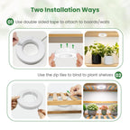 Kullsinss 3.5" Grow Lights for Indoor Plants, 36W Full Spectrum Plant Light