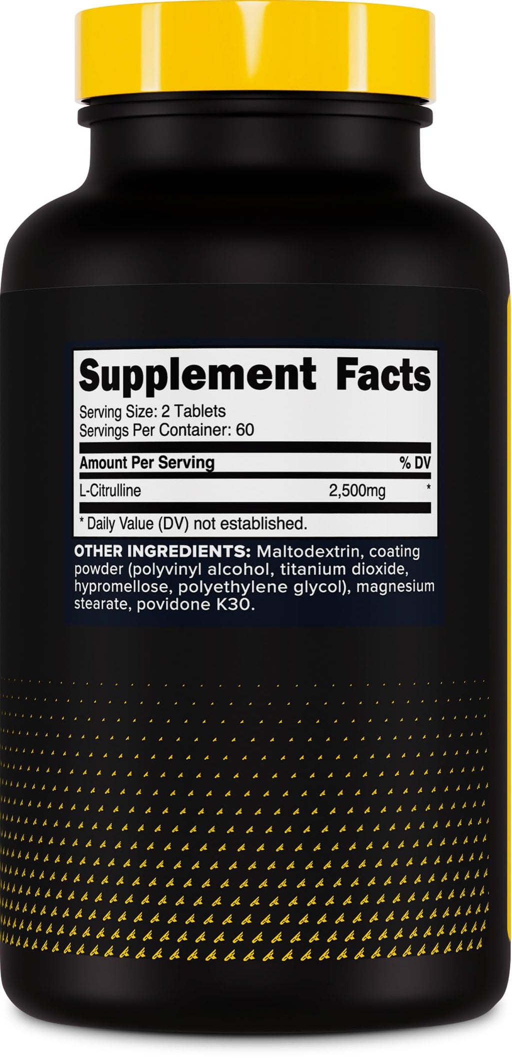 Primaforce L-Citrulline 2500mg per Serving, 60 Servings; 120 Tablets