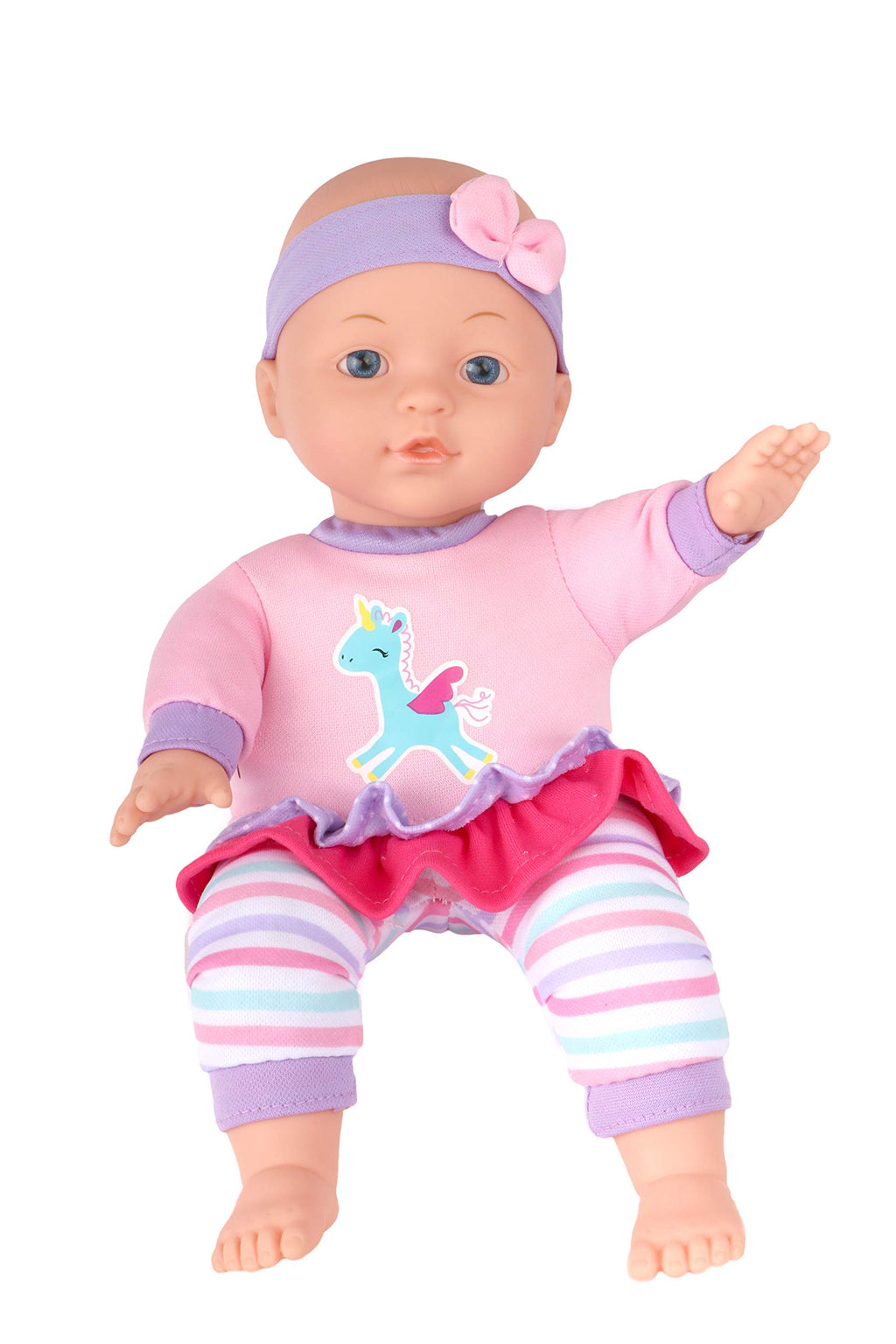 Dream Collection, Baby Doll Care Gift Set with Stroller - Lifelike Baby Doll and Accessories for Realistic Pretend Play, Posable Soft Toy - 12”