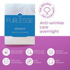 Furlesse Elevens Wrinkle Patches, Relax Fine Lines, Non-Invasive Anti-Wrinkle Tape for Frown Lines, Anti-Aging Skincare, 30-Count, 30-Day Use