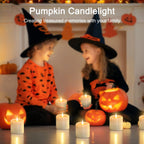 Tediselu Flickering Flameless Candles with 3D Moving Flame, Real Wax Battery Operated Candles with Timer and Remote, Last 600+ Hours, 3" x 3" LED Fake Candles for Home Wedding Christmas Decor, 2 Pack