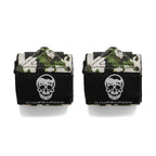 Gymreapers Weightlifting Wrist Wraps (Competition Grade) 18" Professional Quality Wrist Support with Heavy Duty Thumb Loop - Best Wrap for Powerlifting, Strength Training, Bodybuilding(Camo,18")