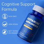 Dopamine Brain Food Supplement - Enhanced Focus & Mental Clarity, Brain Energy & Neurotransmitter Support (1)