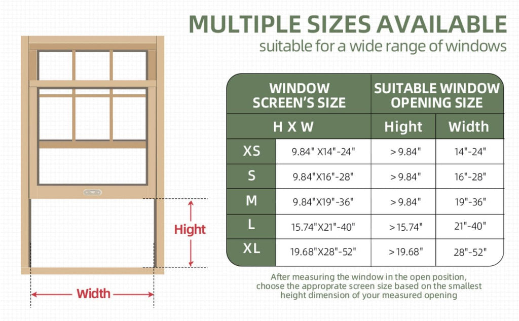 [FOR SMALL WINDOWS ONLY] FLYZZZ Adjustable Screen , 2 Packs 10" H x Fits 14" to 24" W | Stop & Measure Before Buying | Perfect for Bathroom & Basement Windows