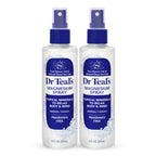 Dr Teal's Magnesium Spray with Natural Dead Sea Salt, Fragrance Free, 8 fl oz (Pack of 2)