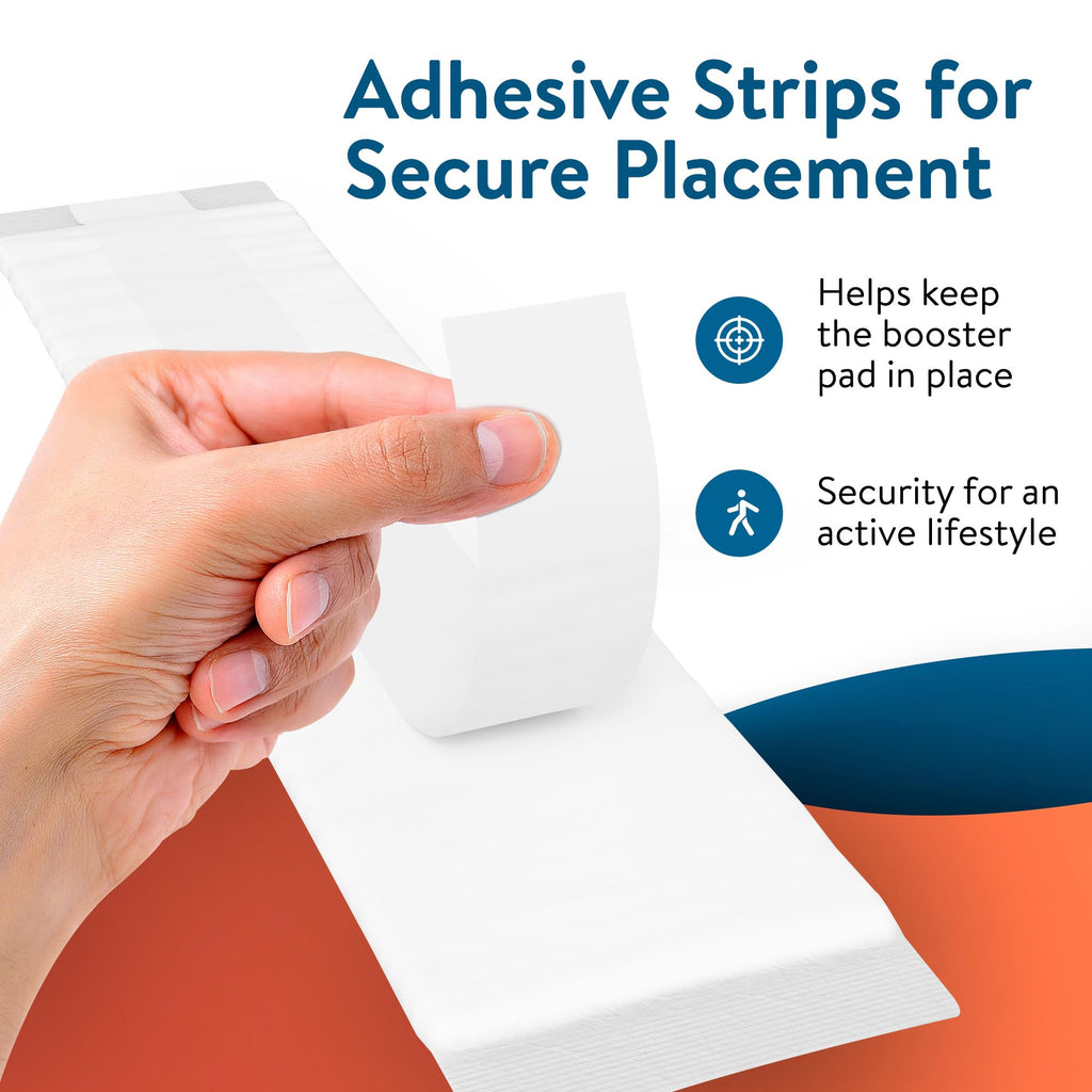 Inspire Incontinence Booster Pads Super Absorbent Absorbs Over 5 Cups | Liner Women and Men | Inserts for Adult Diapers Overnight 22 Count