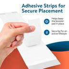 Inspire Incontinence Booster Pads Super Absorbent Absorbs Over 5 Cups | Liner Women and Men | Inserts for Adult Diapers Overnight 22 Count