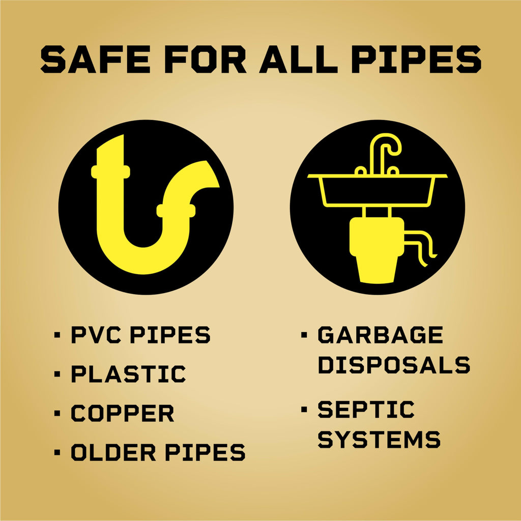 Liquid-Plumr Pro-Strength Full Clog Destroyer, Bathroom & Kitchen Sinks, Shower and Tub Drain, Safe for Pipes, Liquid Drain Cleaner, 80 Fluid Ounces
