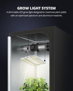 LED Grow Lights for Seed Starting Vegetables Bloom 150 Watt Full Spectrum