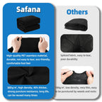 Safana Upgrade Thicken 10 x 16 ft Rectangular Pool Liner Pad for Rectangle/Oval Above Ground Pool, 300g/㎡ Seamless Swimming Pool Mat, Under Pool Padding, Puncture Protection, Extend Liner Life