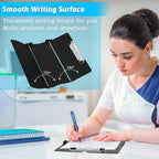 Nursing Clipboard Foldable Clipboard Medical: Edition Cheat Sheets Aluminum 3 Layers Foldable Clipboards Nursing Pocket Size Profile Clip Nurse Clipboards Notepad for Nurses Students and Doctors