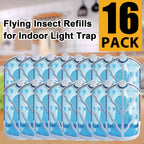 BAIMNOCM 16 Pack Refill Cartridge Compatible with M364 & Max Flying Insect Trap Plug-in Light