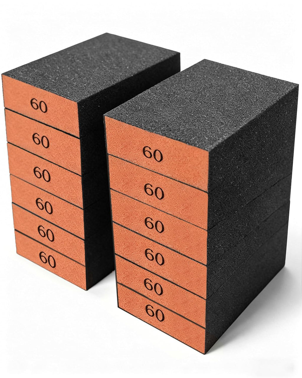 12Pcs Sanding Block Sponge Set, Reusable Sandpaper for Wood & Drywall