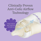 Lansinoh Anti-Colic Baby Bottles, 5 Ounces, 3 Count