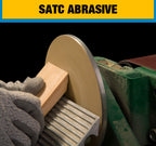 S SATC 100 PCS PSA Sanding Discs 6 Inch Adhesive Backed Sandpaper 180 Grit Sander Attachment for Drill Self Stick Aluminum Oxide Round Automotive Sandpaper with Sticky Back