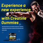 inGreens Creatine Monohydrate Gummies 6g for Men & Women 120 Count