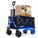 BougeRV Electric Utility Wagon with 133Wh Battery, Up to 440 lbs Load