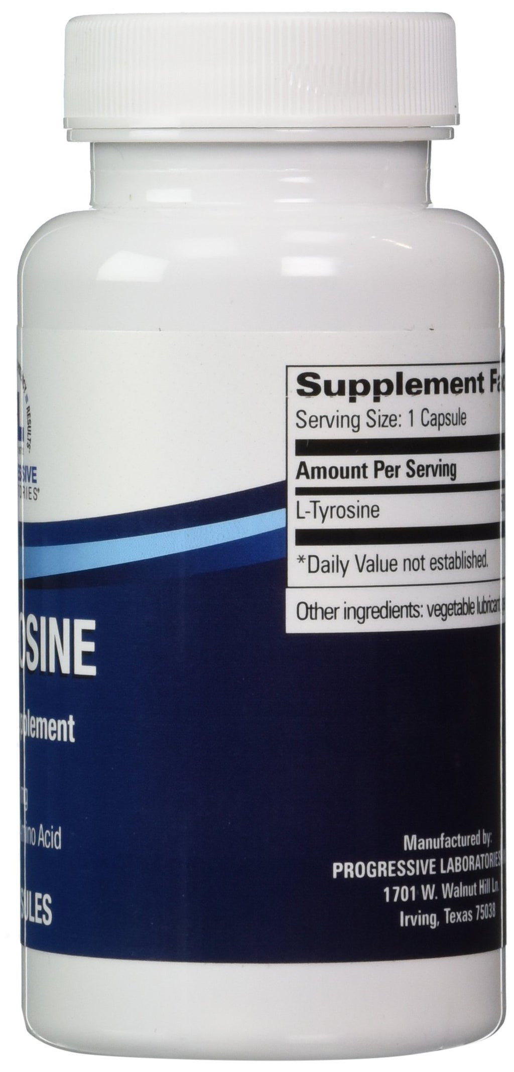 Progressive Labs L-Tyrosine Supplement, 90 Count