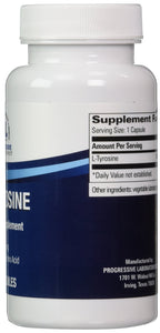 Progressive Labs L-Tyrosine Supplement, 90 Count