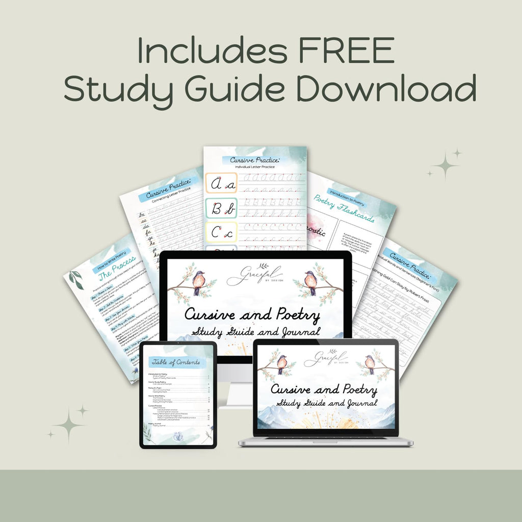 Grooved Cursive Handwriting Workbook by Graceful By Design - Magic Reusable Grooved Handwriting Practice for Kids and Cursive Workbook for Kids Ages 8-12