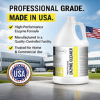 GELEAN Multi-Purpose Probiotic Enzyme Cleaner, (128 oz, Citrus) - Pet Stain and Odor Remover - Concentrated - Professional & Home Strength Drains, Floors, Bathrooms, Toilets Trash Can, Made in USA