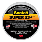 3M Scotch Super 33+ Vinyl Electrical Tape, .75-Inch by 66-Feet