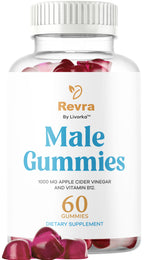 Revra Gummies - Official Revra Gummys for Men Premium Natural Ingredients - Maximum Strength, Supplement Daily Energy Advanced Formula for Overall Health & Wellness, 60 Gummies for 1 Month