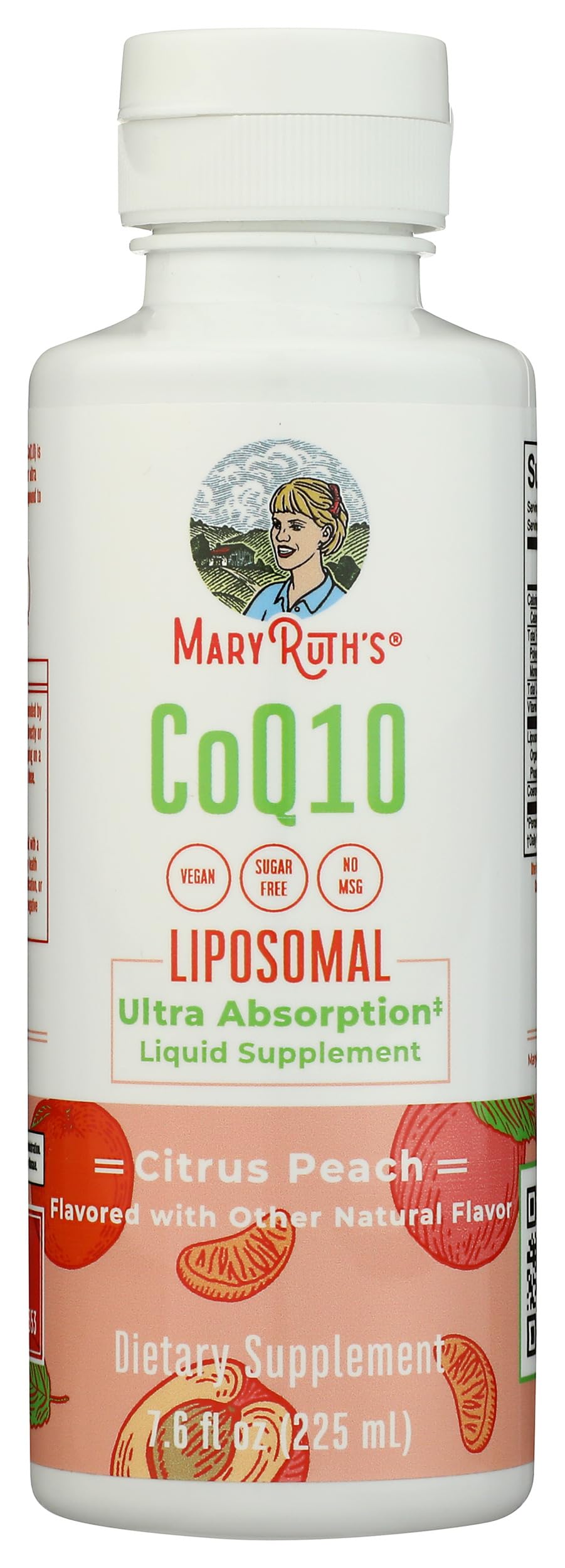 MaryRuth Organics Liquid Vitamin | Coenzyme Q10 Heart Health for Mitochondrial Support and Immune System | Vegan Non-GMO | 7.6 Fl Oz | 45 Servings