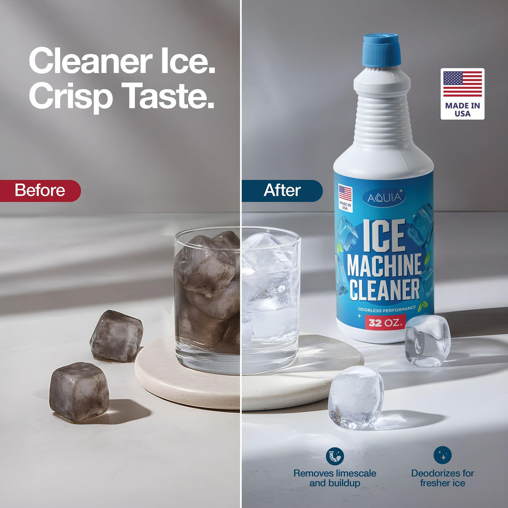 Ice Machine Descaler Solution Ice Machine Cleaner and Descaler 32 oz | Ice Maker Cleaner for All ...