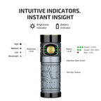 OLIGHT Baton4 Rechargeable EDC Flashlight, Bright Small Flashlight 1300 Lumens with MCC Charging Cable, IPX8 Waterproof, Multiple Modes Pocket Light for Home, Camping, and Emergencies (Fighter Pilot)