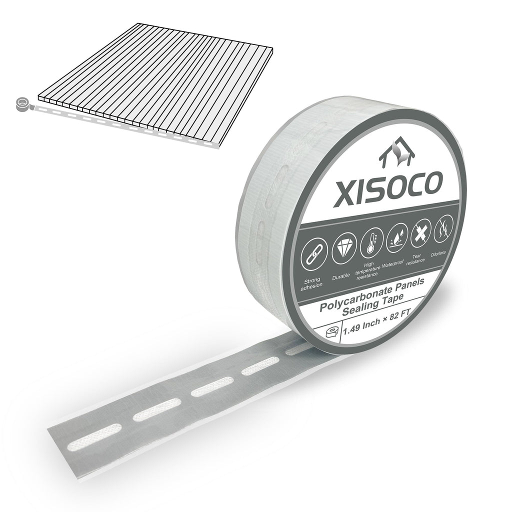 XISOCO 1.49 Inch × 82 FT Greenhouse Sealing Tape
