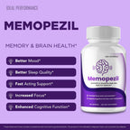 IDEAL PERFORMANCE Memopezil Capsules, Memopezil Pill Reviews (5 Pack)