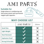AMI PARTS SPP6 Hard Start Capacitor Replacement 115V Thru 288VAC Hard Start kit for air Conditioner Units from 4,000 to 120,000(1/2 Thru 10H.P.),Increases Compressor Torque 500% 2pcs