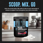 Animal Flex Powder - Joint Support Supplement for Pain Relief, Repair and Restore Muscles with Turmeric, Glucosamine, Chondroitin, MSM, Collagen and Boswellia, Great Tasting Cherry Flavor, 30 Scoops