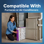 Filtrete 20x25x5 Air Filter MERV 12, MPR 1550 Certified Asthma & Allergy Friendly 1-Pack, Fits Trion AirBear, AC Furnace HVAC Filters, Pleated Electrostatic (Actual Size 19.56 x 24.13 x 4.75 in)