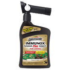 Spectracide Immunox Fungus Plus Insect Control For Lawns 32 Ounces, Dual Action, Hose-End Concentrate, Clear/Light Yellow